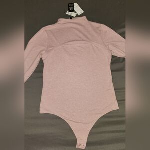 Express Blush Long Sleeve Bodysuit